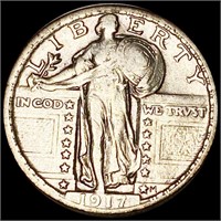 1917 Standing Liberty Quarter LIGHTLY CIRCULATED