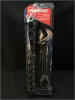 Crescent pass thru adjustable wrench set