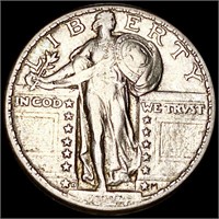 1924-D Standing Liberty Quarter LIGHTLY CIRCULATED