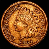 1864 Indian Head Penny XF+