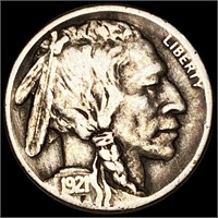 1921-D Buffalo Head Nickel NICELY CIRCULATED