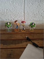 Group of 4 toy story disney infinity figures