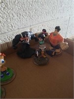 Group of 4 Disney infinity figures. 2 wreck it