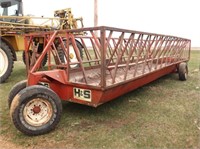 H & S 20' Portable Bale Feeder #100806