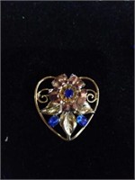 1/20 12kt gold plated sterling pin