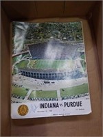 1969 indiana vs. Purdue football progam