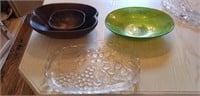 Lot of 3 Serving Pieces