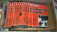 Flat of QST magazines. 1936-1937