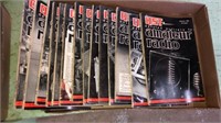 Flat of QST magazines assorted years 1940s