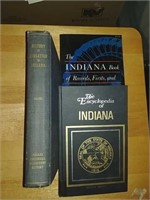 3 INDIANA BOOKS * History of education, book of