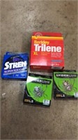 4 packages of fishing line