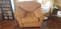 Vintage Leather Oversized Chair