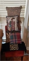 Large lot Of Decor Accent Pillows