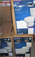 Lot of 3 Colby Aquasource Toilets