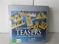 CLASSIC GAMES SOLID WOOD TEASERS