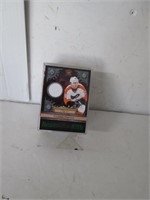 LOT ASSORTED HOCKEY CARDS IN CASE , SOME JERSEY HO