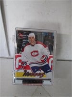 LOT ASSORTED HOCKEY CARDS IN CASE
