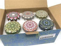 New 13 pack scented candles in metal tins. All