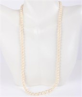 14K WHITE GOLD PEARL LADIES NECKLACE