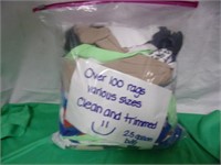 2.5 Gallon Bag of Rags