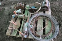 Skid Lot – Wire, Couplers, Transfer Pump & Misc