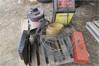 Skid Lot – Battery Charger, Tool Box & Misc.