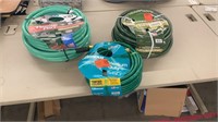3 WATER HOSES