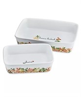 2 PIECE BAKING DISH SET