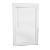 ALLEN + ROTH CORDLESS FAUX WOOD BLIND