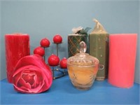 Candle Holders & Candle Assortment