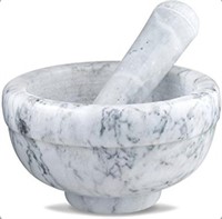 HomeIT Mortar and Pestle Set Gray