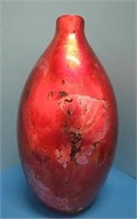Red Tones Ceramic Vase