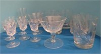 Crystal Glasses Assorted