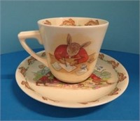 Royal Doulton Bunnykins Tea Cup & Saucer