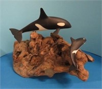 John Perry Orca Sculpture