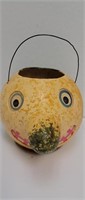 Vintage Paper Mache Gourd lantern!!