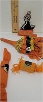 Vintage Crepe Paper Halloween party items