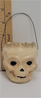 Vintage Composite hanging Skull decoration-German