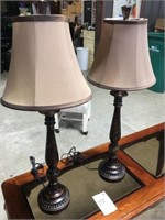 Pair of Decorator Table Lamps ( 30" Tall)