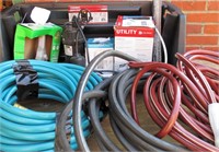 Lot of Pumps and Hoses