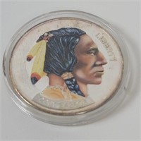 Souvenir Buffalo Head Token