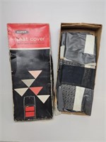 Vtg All State Seat Covers With Box