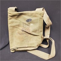 US Army Canvas Bag for Field Protective Mask