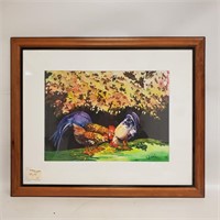 Geri Peterson It's Chicken Feed Rooster Watercolor
