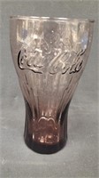 Vtg Amethyst Coca Cola Purple Coke Classic Glass