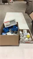 Lot of electrical junction boxes & misc.