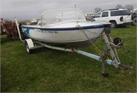 Aluma Craft Boat w/ Evinrude 55- Needs Work