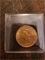 1907 Ten Dollar Gold Coin