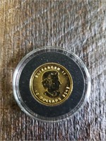 2015 1/4 ounce canada gold coin