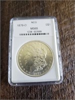 1879 O Morgan Dollar MS65 NCG